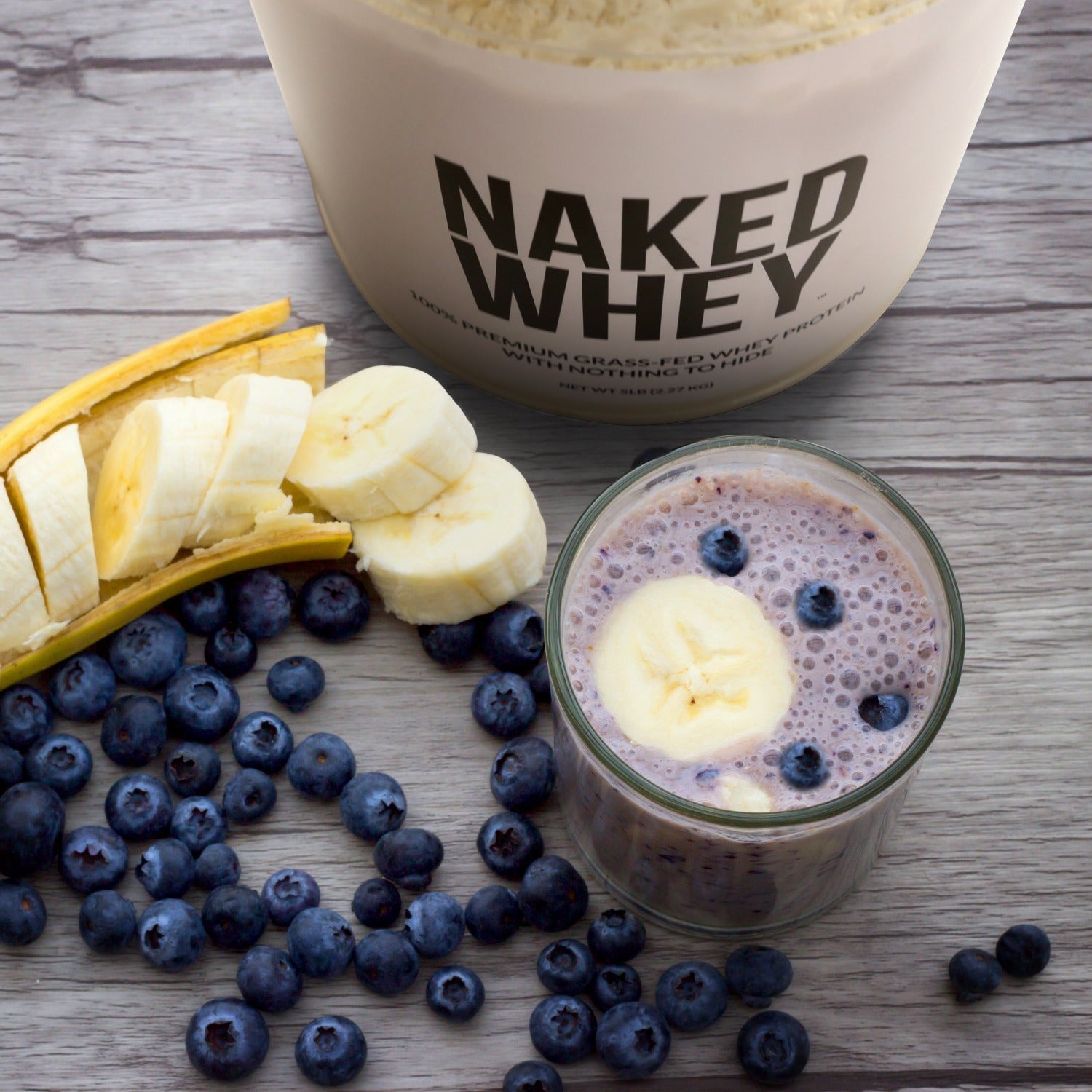 Grass Fed Whey Protein Powder - Unflavored | Minimal Ingredient Fitness Fuel