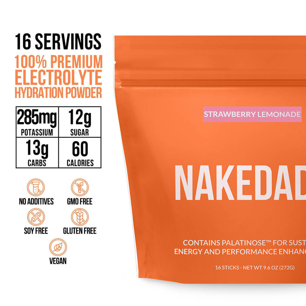 Electrolytes Powder Packets - Strawberry Lemonade - Strawberry Lemonade | Active Lifestyle Hydration Blend