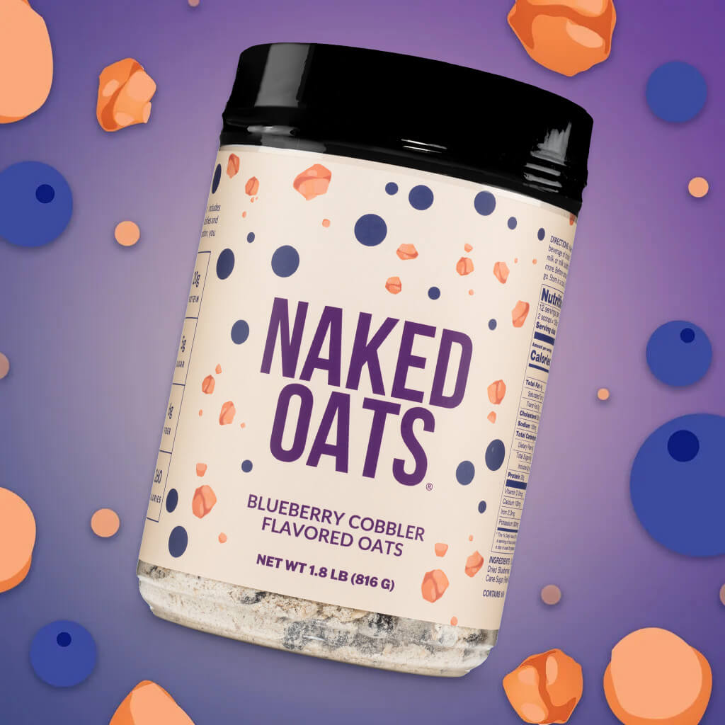 Blueberry Cobbler Protein Oats - Blueberry Cobbler | Everyday Fitness Nutrition