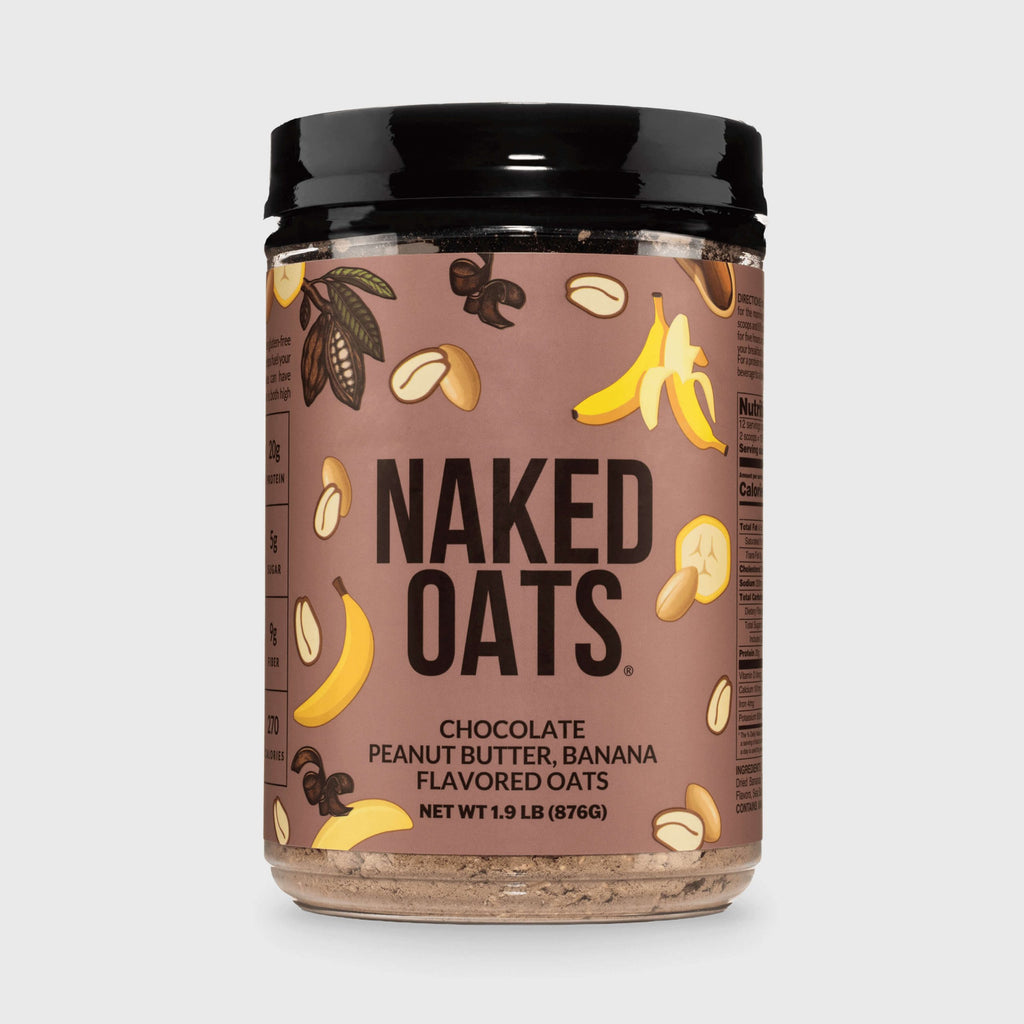 Chocolate Peanut Butter Banana Protein Oats - Chocolate PB Banana | Everyday Fitness Nutrition