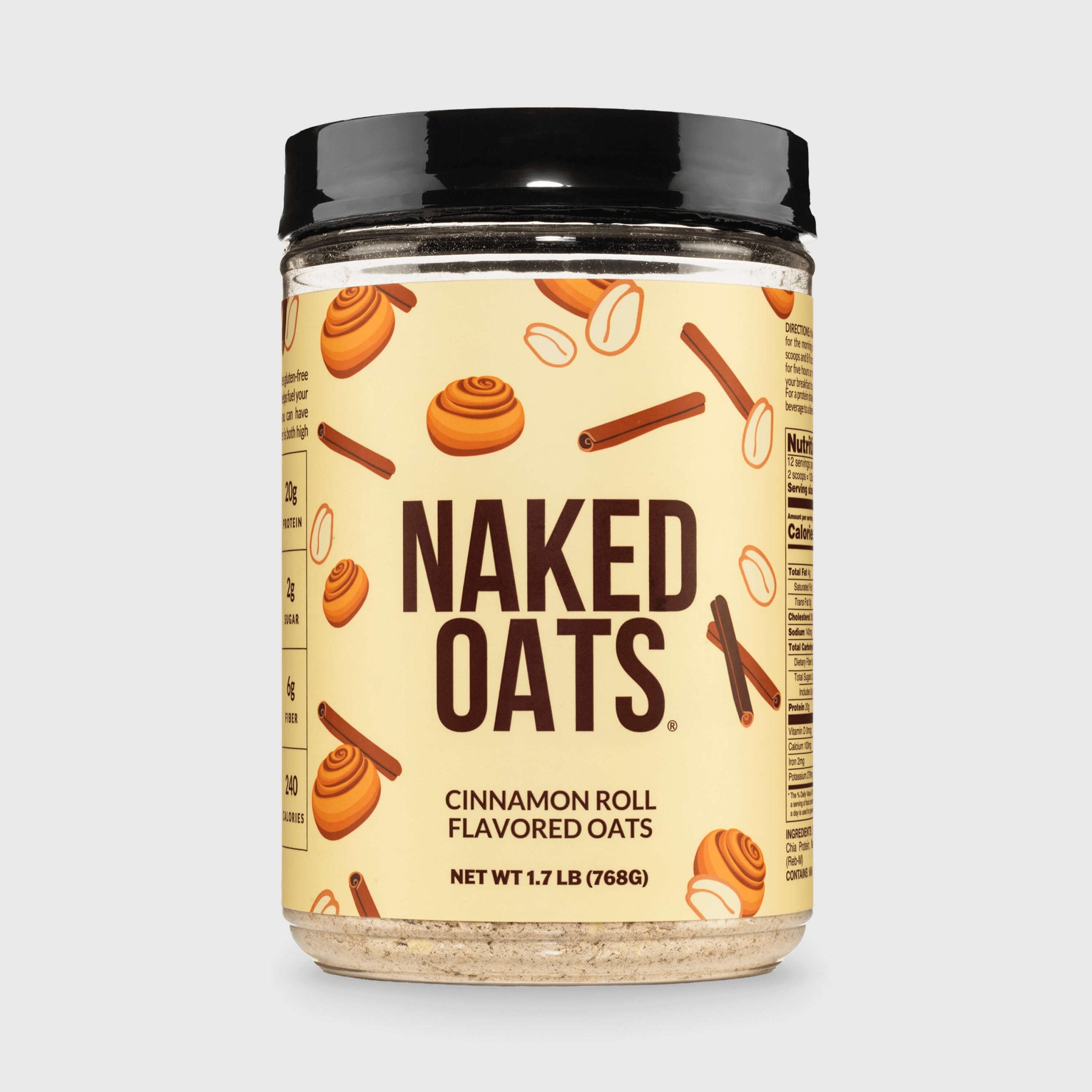 Cinnamon Roll Protein Oats - Cinnamon Roll | Everyday Fitness Nutrition