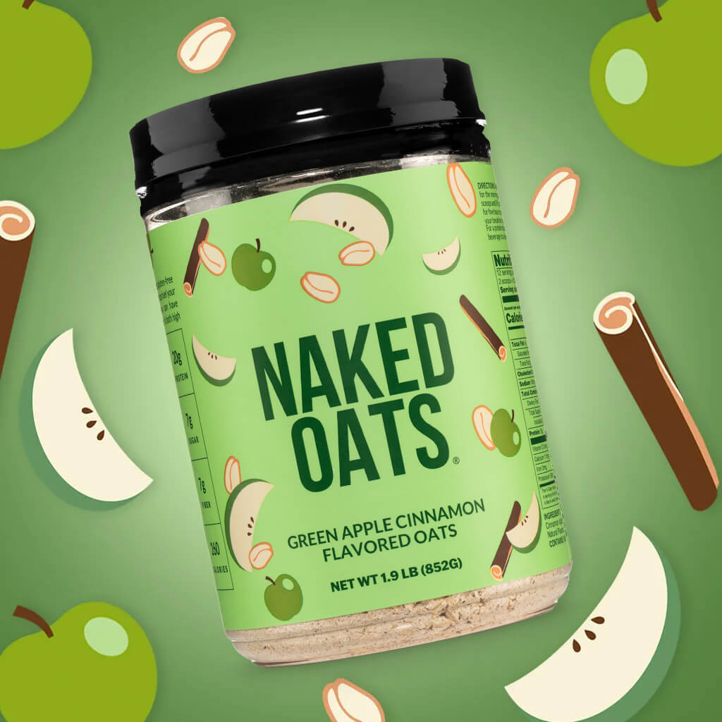 Green Apple Cinnamon Protein Oats - Green Apple Cinnamon | Everyday Fitness Nutrition