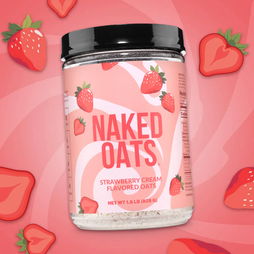 Strawberry Cream Protein Oats - Strawberry Cream | Everyday Fitness Nutrition