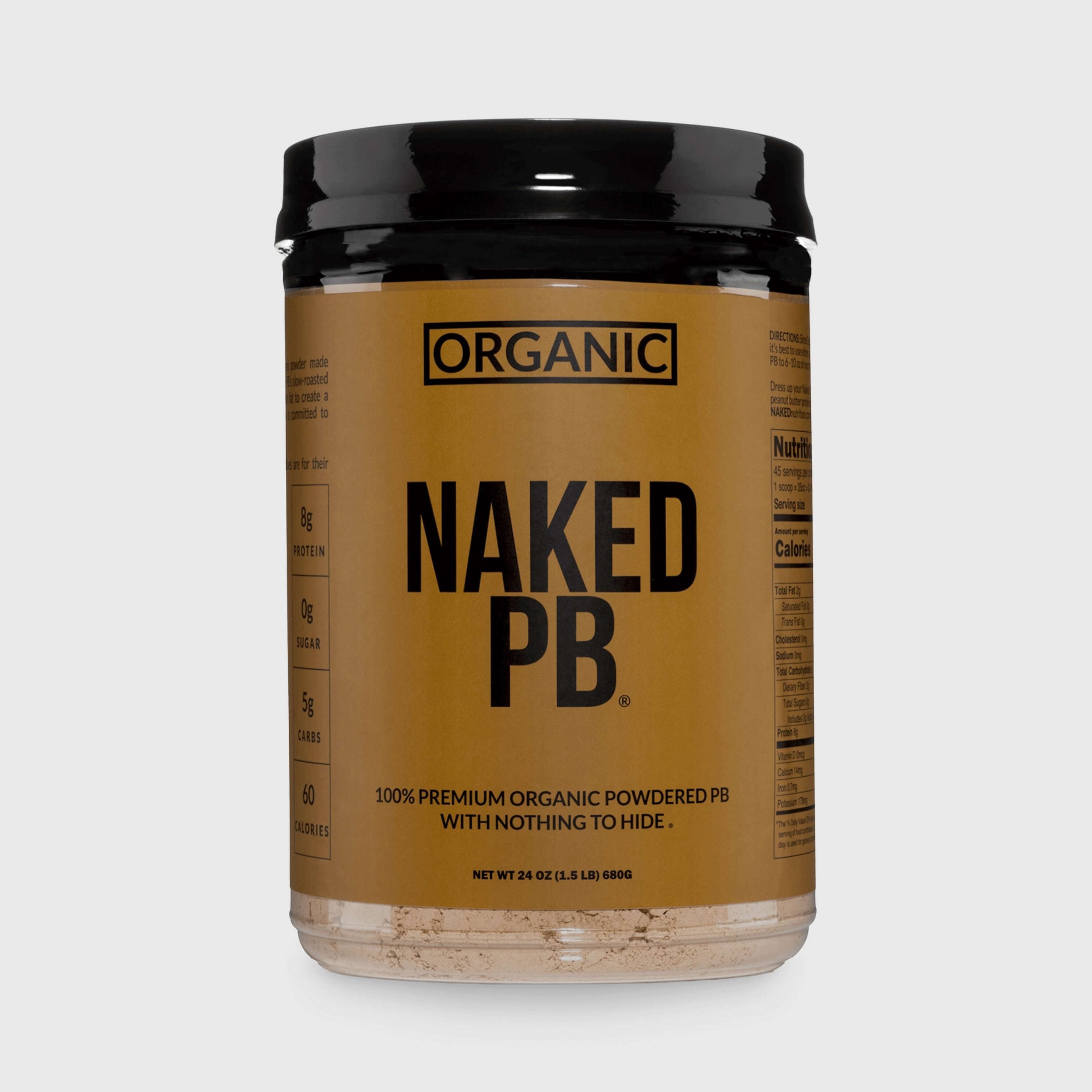 Organic Powdered Peanut Butter - Organic | Minimal Ingredient Daily Fuel