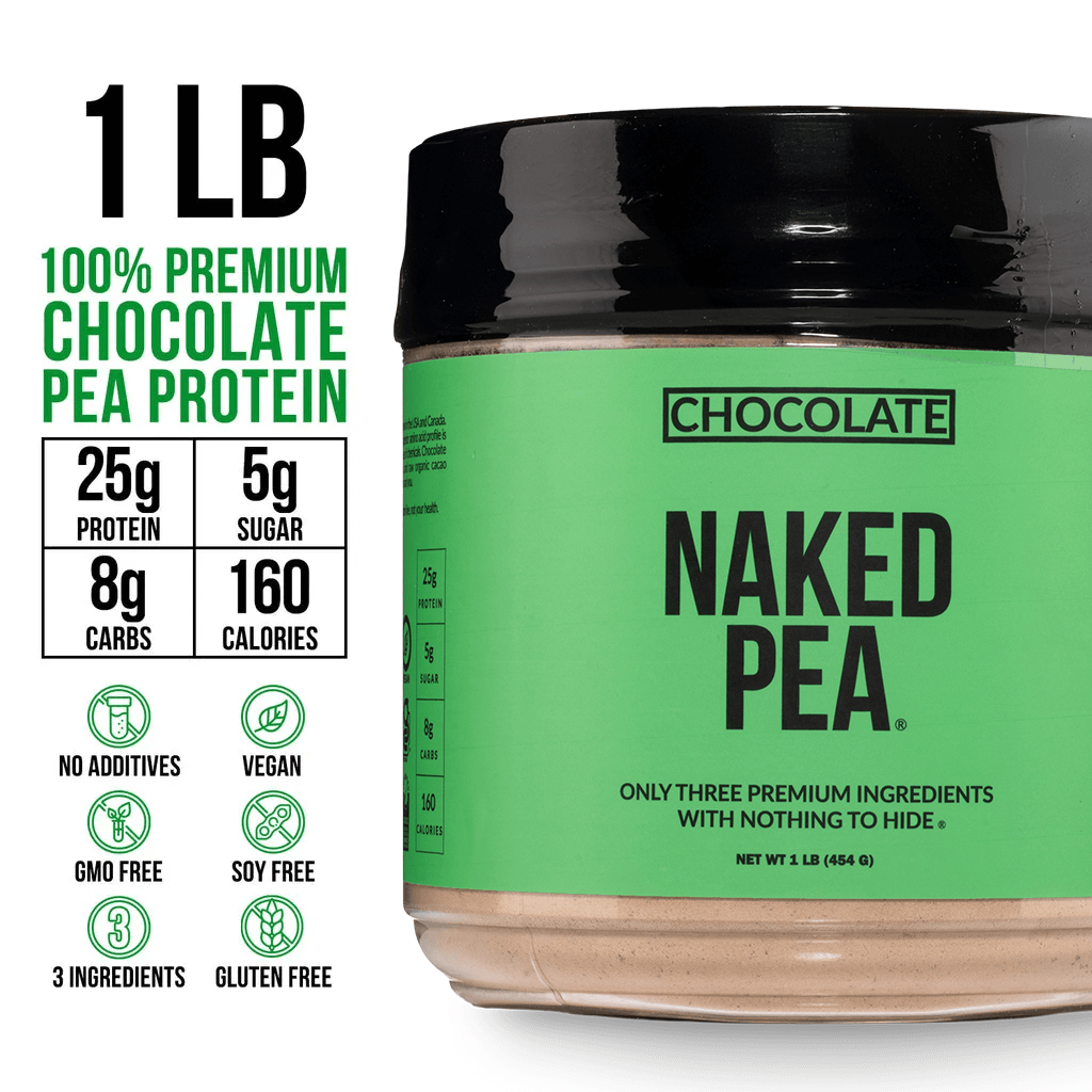 Chocolate Pea Protein Powder - Chocolate | Pure Plant Powered Workout Fuel