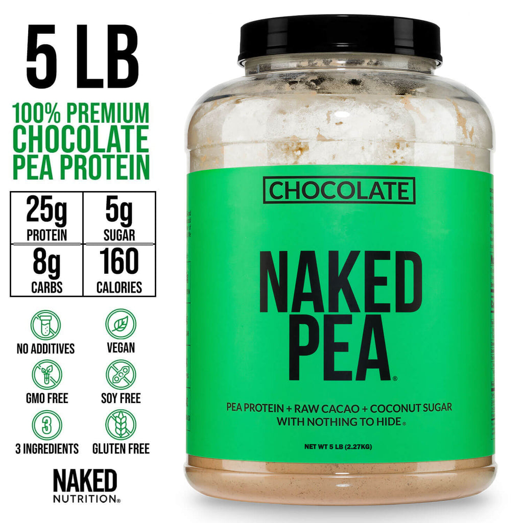 Chocolate Pea Protein Powder - Chocolate | Pure Plant Powered Workout Fuel