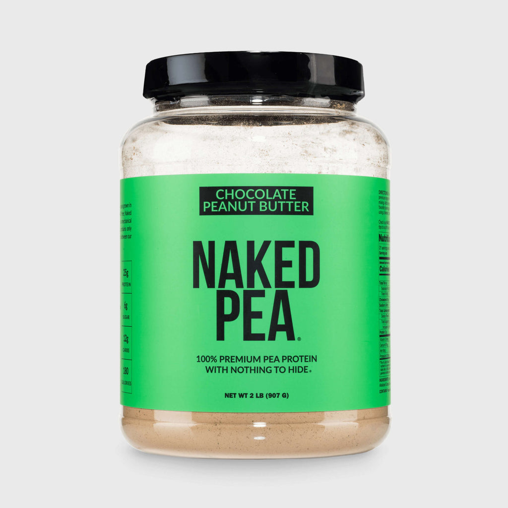 Chocolate Peanut Butter Pea Protein Powder - Chocolate PB | Pure Plant Powered Workout Fuel