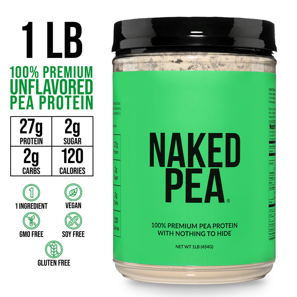 Pea Protein Powder 1lb - Unflavored | Pure Plant Powered Workout Fuel