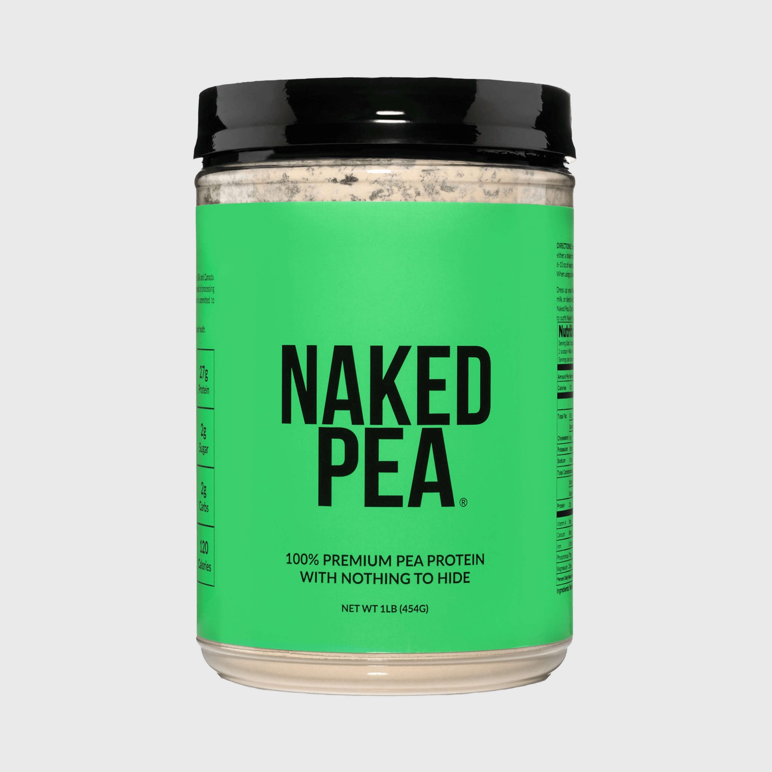 Pea Protein Powder 1lb - Unflavored | Pure Plant Powered Workout Fuel