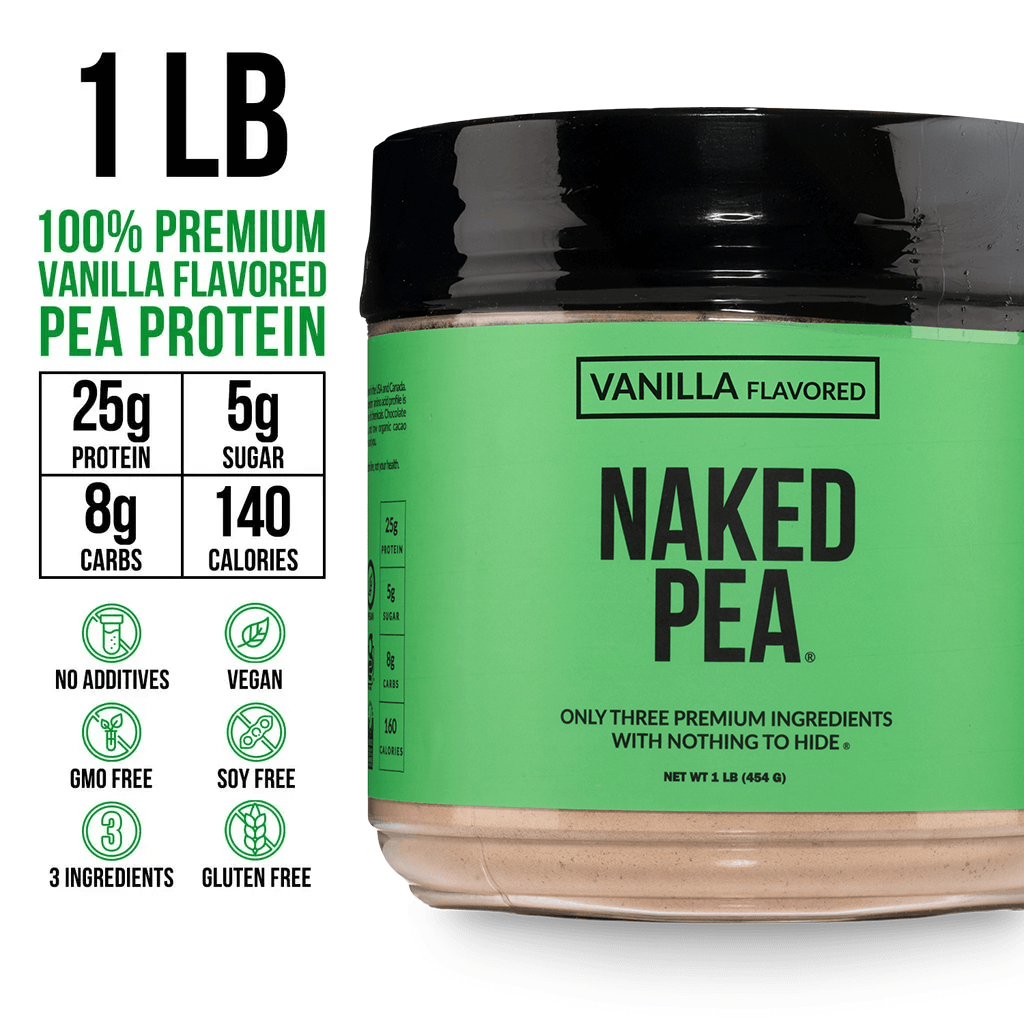 Vanilla Pea Protein Powder - Vanilla | Pure Plant Powered Workout Fuel