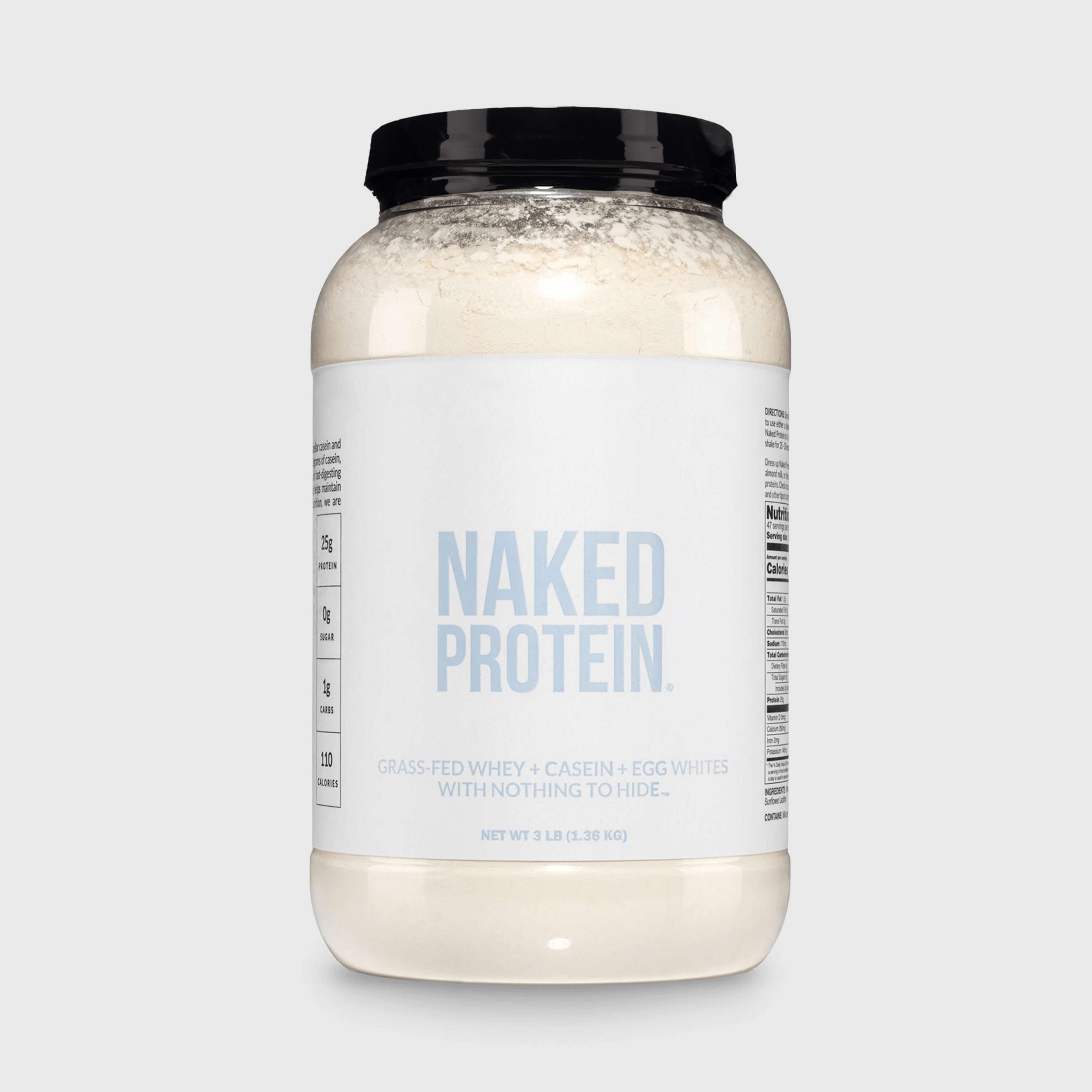 Protein Powder Blend - 3LB Egg Whey & Casein Protein Blend - 3LB | Minimal Ingredient Fitness Fuel