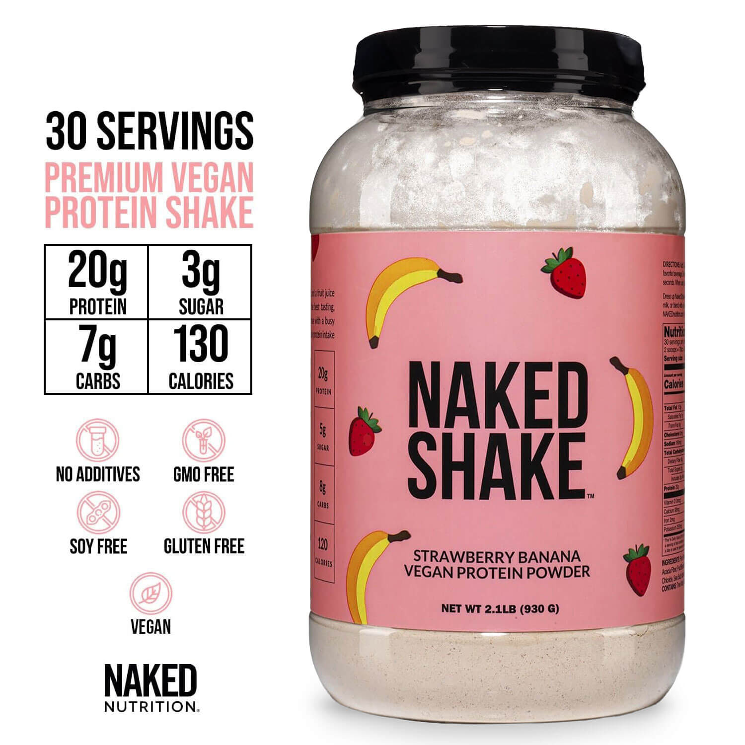 Strawberry Banana Protein Shake - Strawberry Banana | Everyday Fitness Nutrition