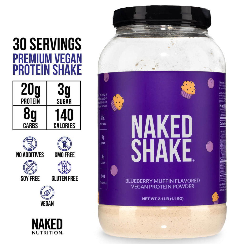 Blueberry Muffin Protein Shake - Blueberry Muffin | Everyday Fitness Nutrition