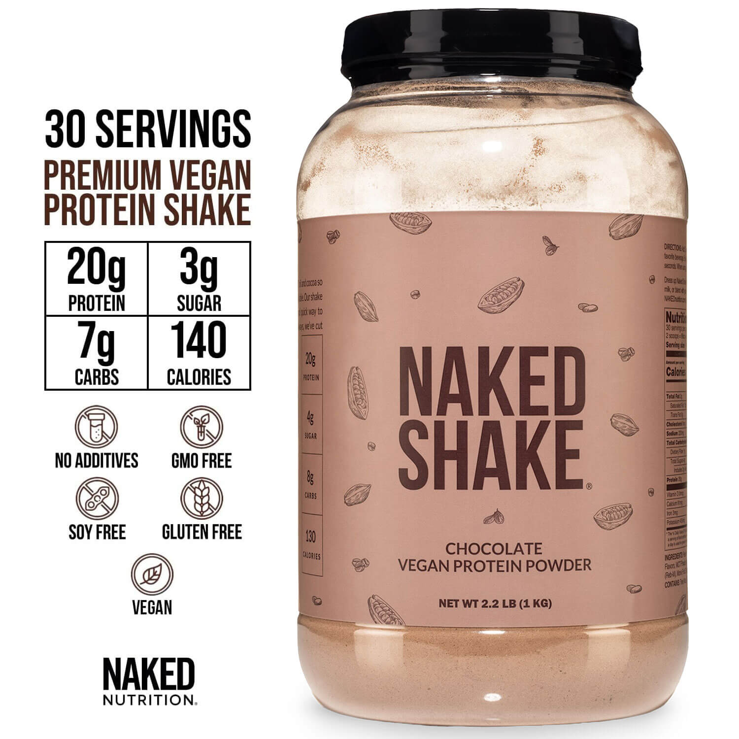 Chocolate Protein Shake - Chocolate | Everyday Fitness Nutrition