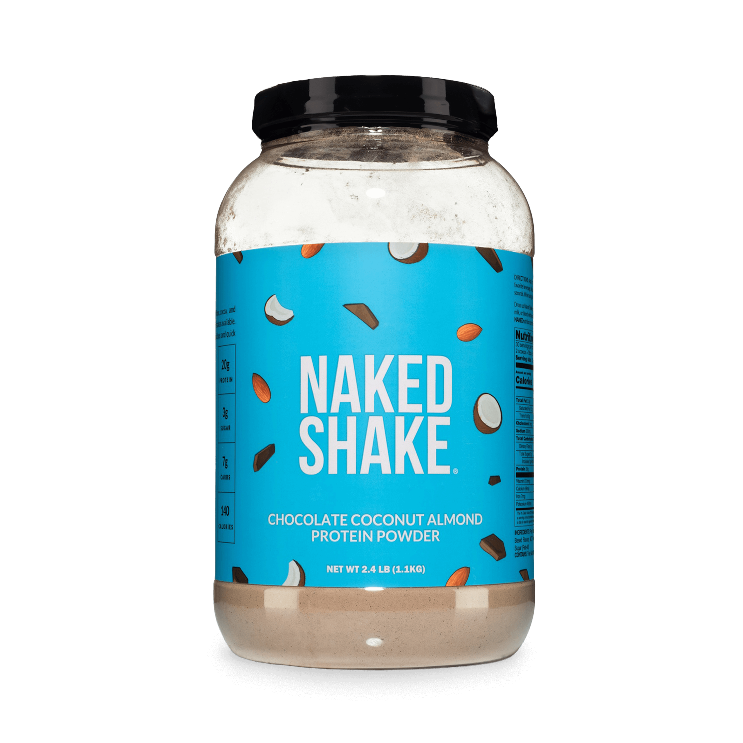 Chocolate Coconut Almond Protein Shake - Chocolate Coconut Almond | Pure Plant Powered Workout Fuel