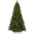 Pre-Decorated Christmas Tree with Pinecones with eye-catching holiday style