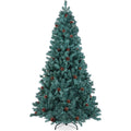 Pre-Decorated Christmas Tree with Pinecones for festive seasonal decorating