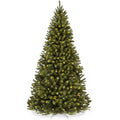 Pre-Lit Artificial Green Spruce Christmas Tree with Easy Assembly with eye-catching holiday style