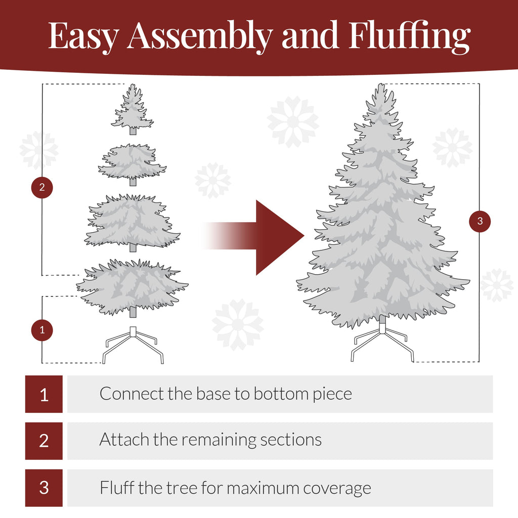 Pre-Lit Artificial Sage Green Christmas Tree with Incandescent Lights for festive seasonal decorating