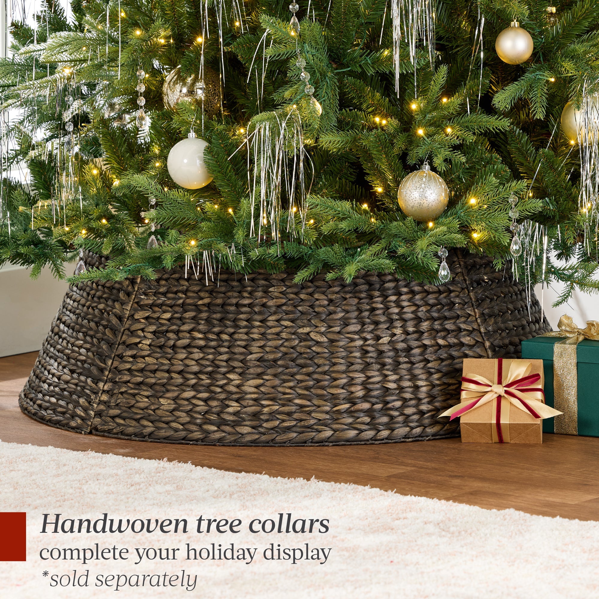 Pre-Lit Artificial Full Aspen Christmas Tree with 2-in-1 Micro LED Lights with eye-catching holiday style