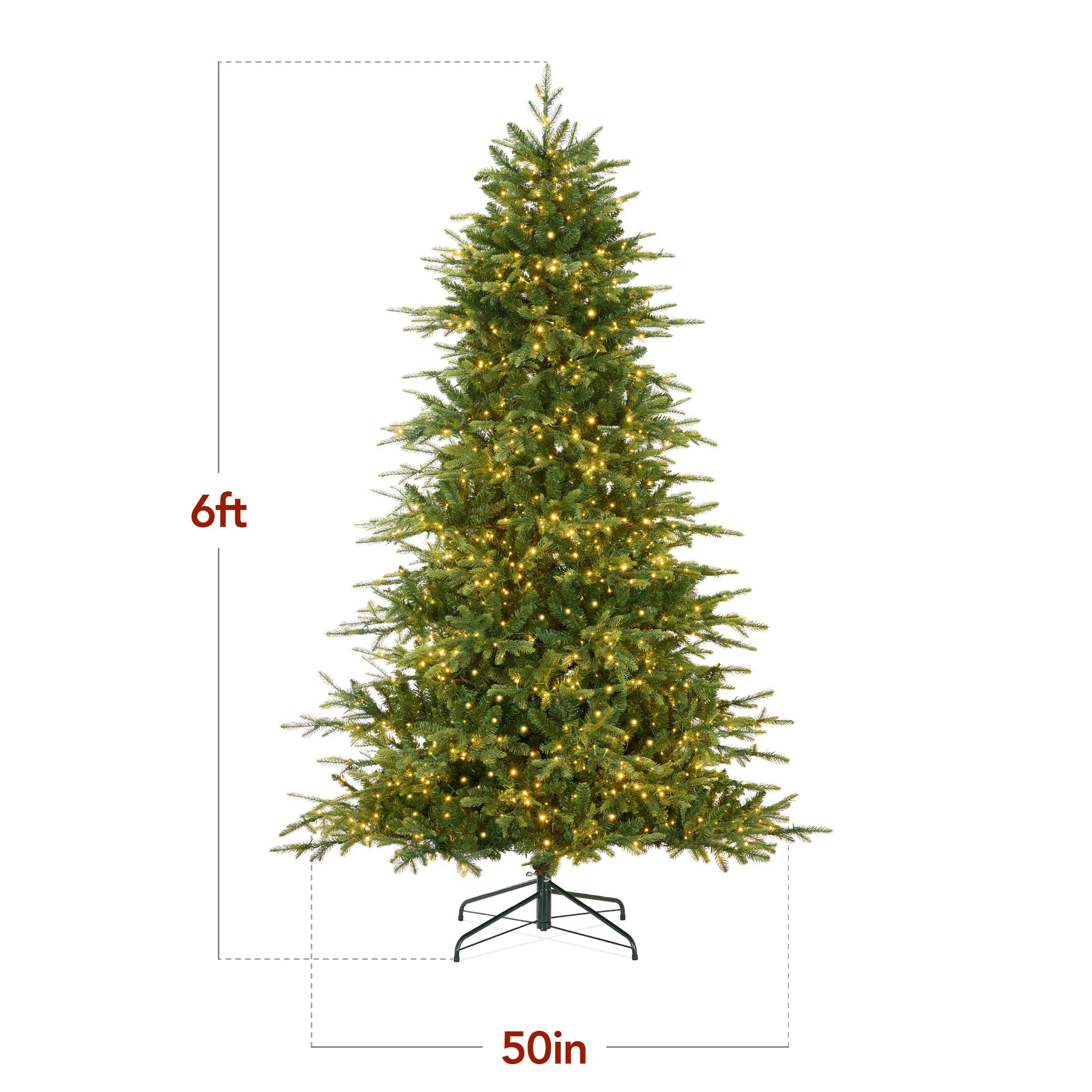 Pre-Lit Artificial Full Aspen Christmas Tree with 2-in-1 Twinkling Micro LEDs for indoor and outdoor holiday displays