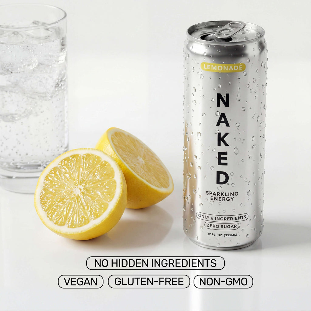 Lemonade Naked Sparkling Energy - Lemonade | Everyday Fitness Nutrition