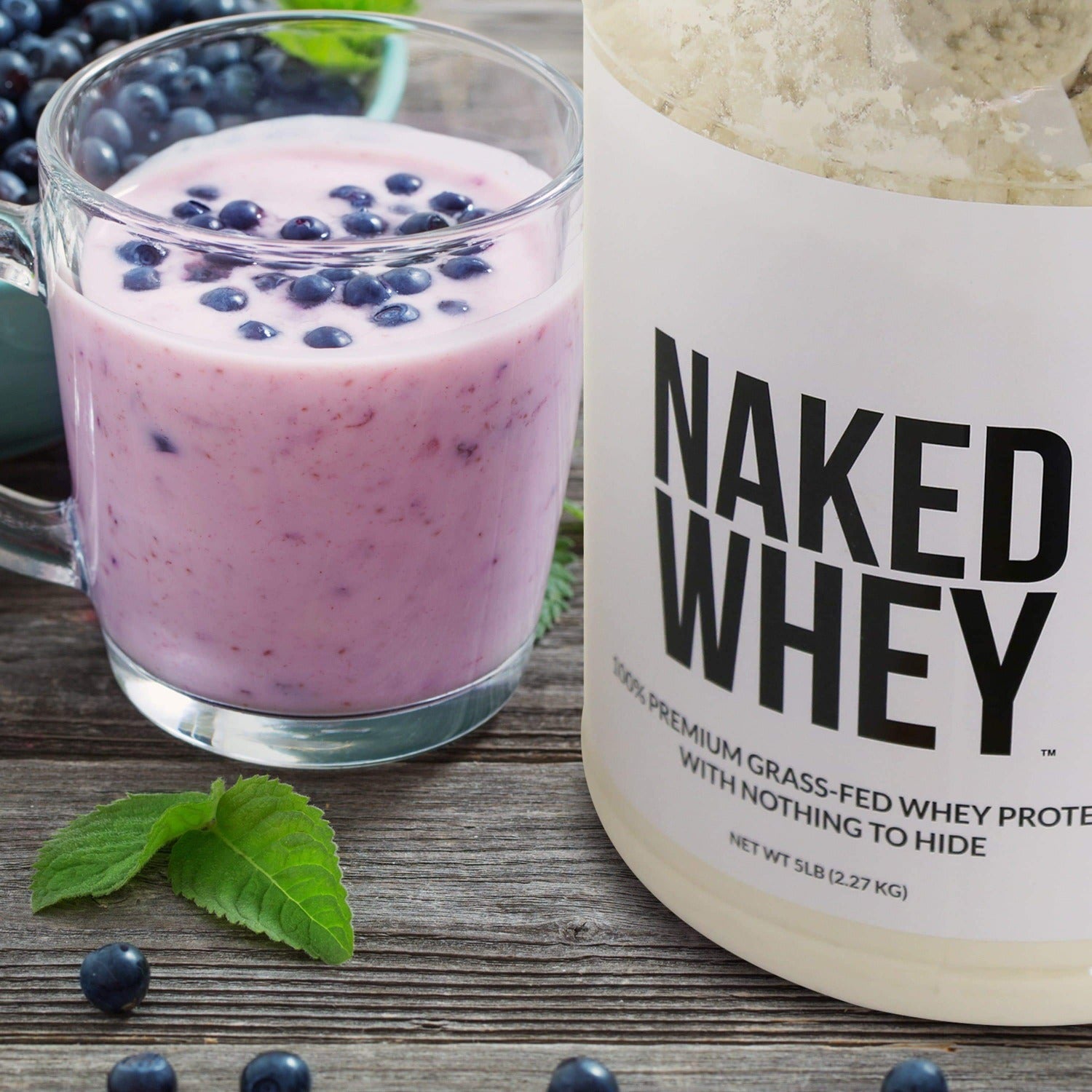 Strawberry Whey Protein Powder - Strawberry | Minimal Ingredient Fitness Fuel