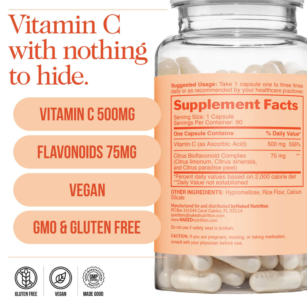 Daily Vitamin C Supplement - Vitamin C | Everyday Fitness Nutrition