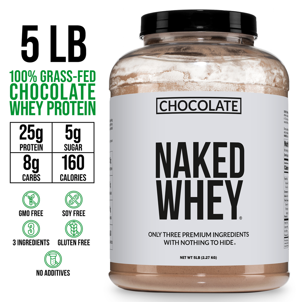 Chocolate Whey Protein Powder - Chocolate | Minimal Ingredient Fitness Fuel