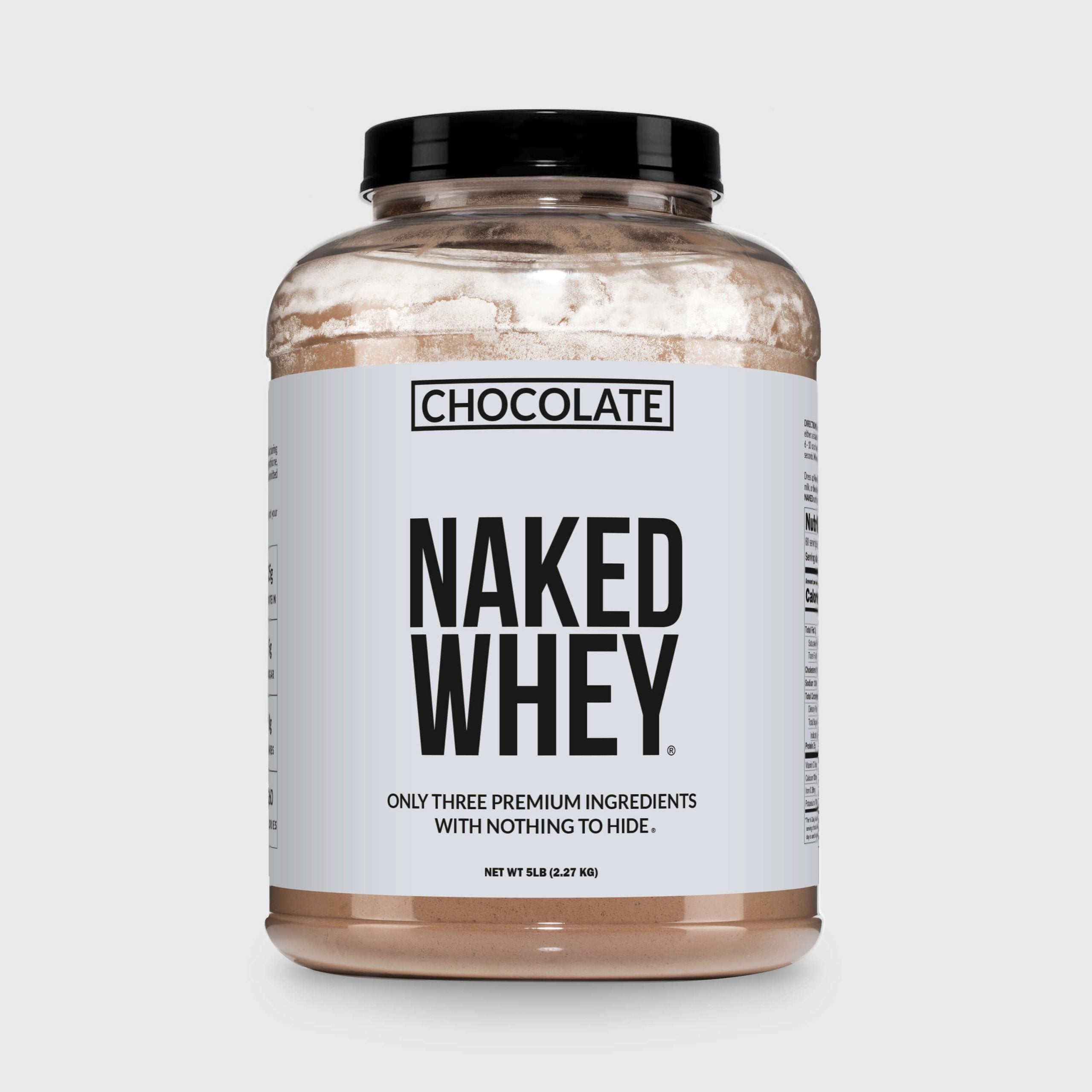 Chocolate Whey Protein Powder - Chocolate | Minimal Ingredient Fitness Fuel