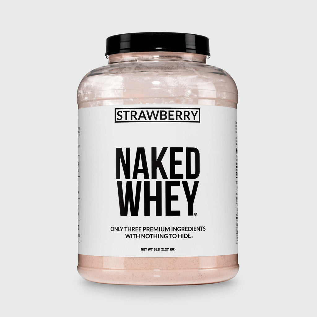 Strawberry Whey Protein Powder - Strawberry | Minimal Ingredient Fitness Fuel