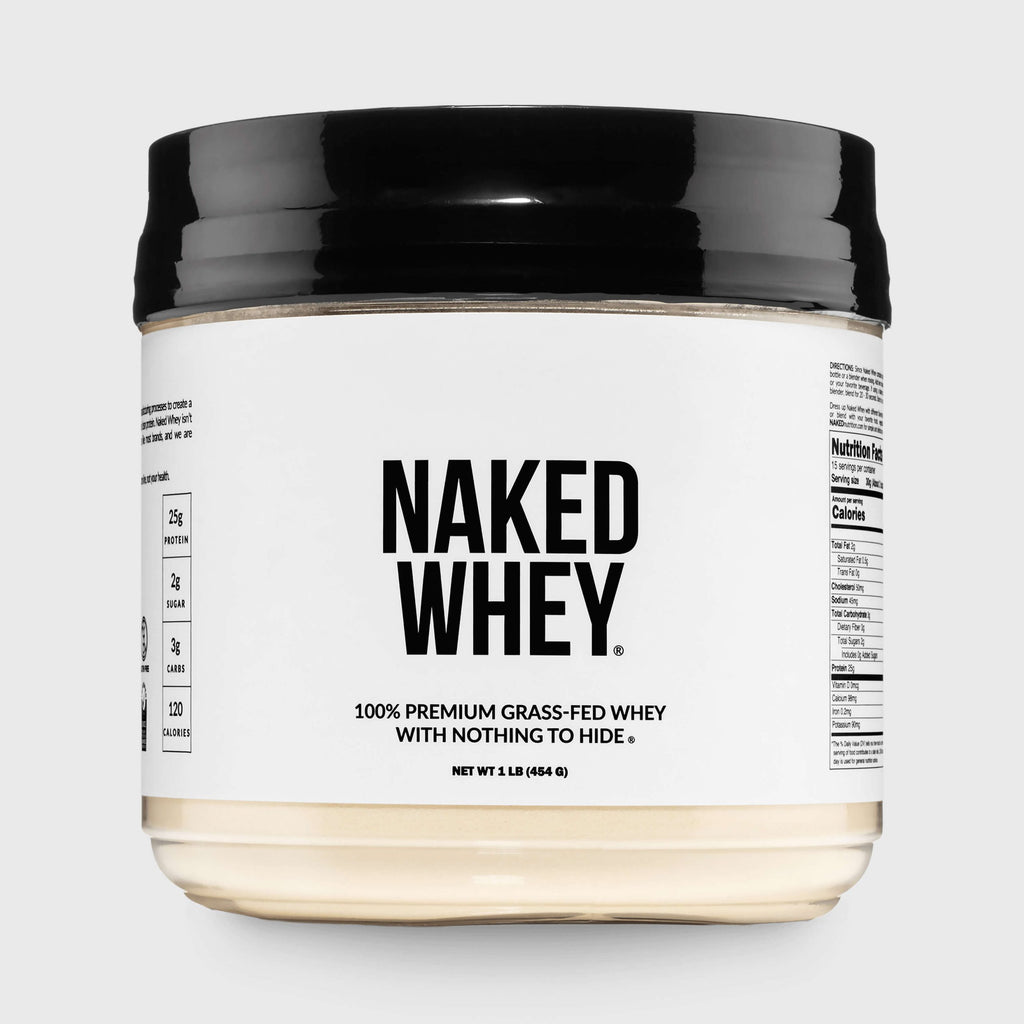 Grass Fed Whey Protein Powder - Unflavored | Minimal Ingredient Fitness Fuel
