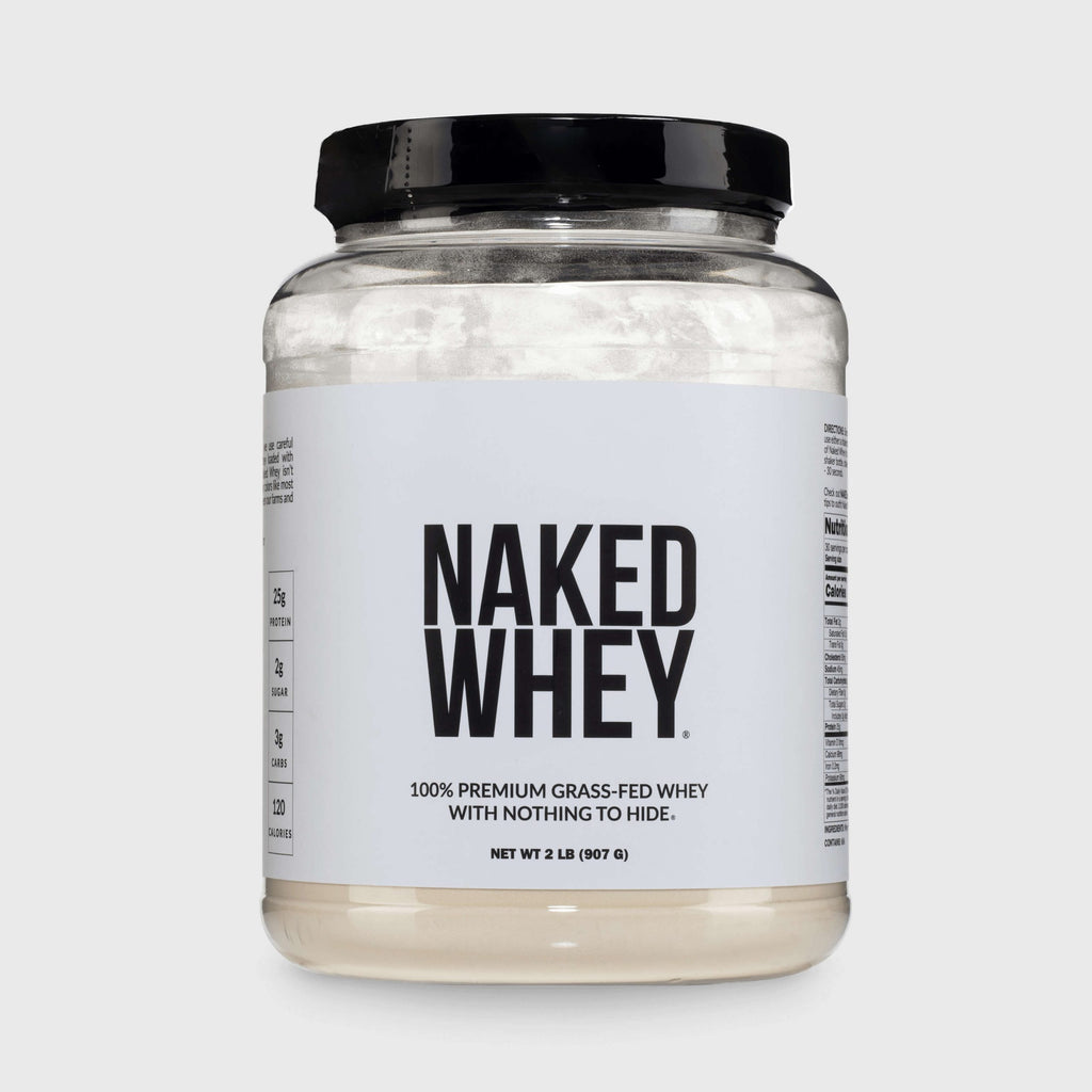 Grass Fed Whey Protein Powder - Unflavored | Minimal Ingredient Fitness Fuel