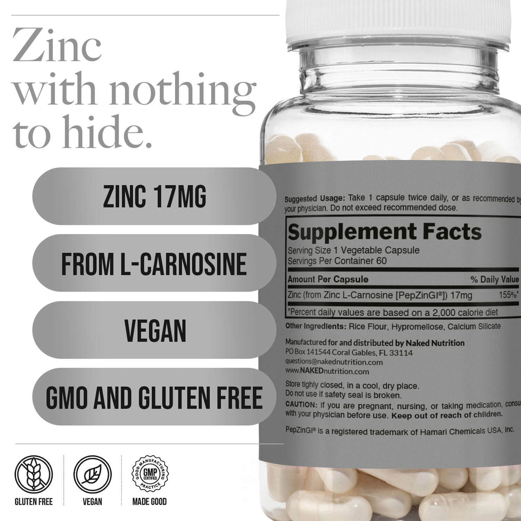 Daily Zinc Supplement - Zinc | Everyday Fitness Nutrition