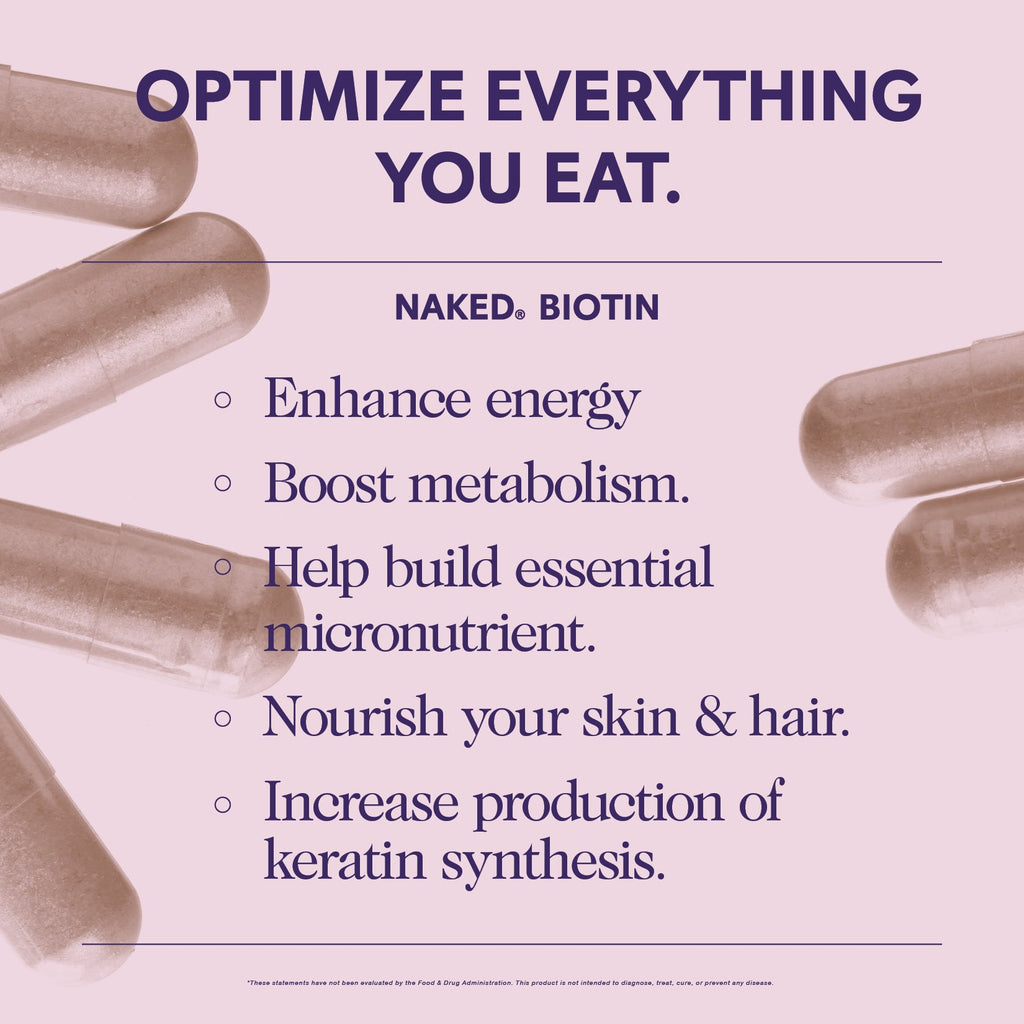 Daily Biotin Supplement - Biotin | Everyday Fitness Nutrition