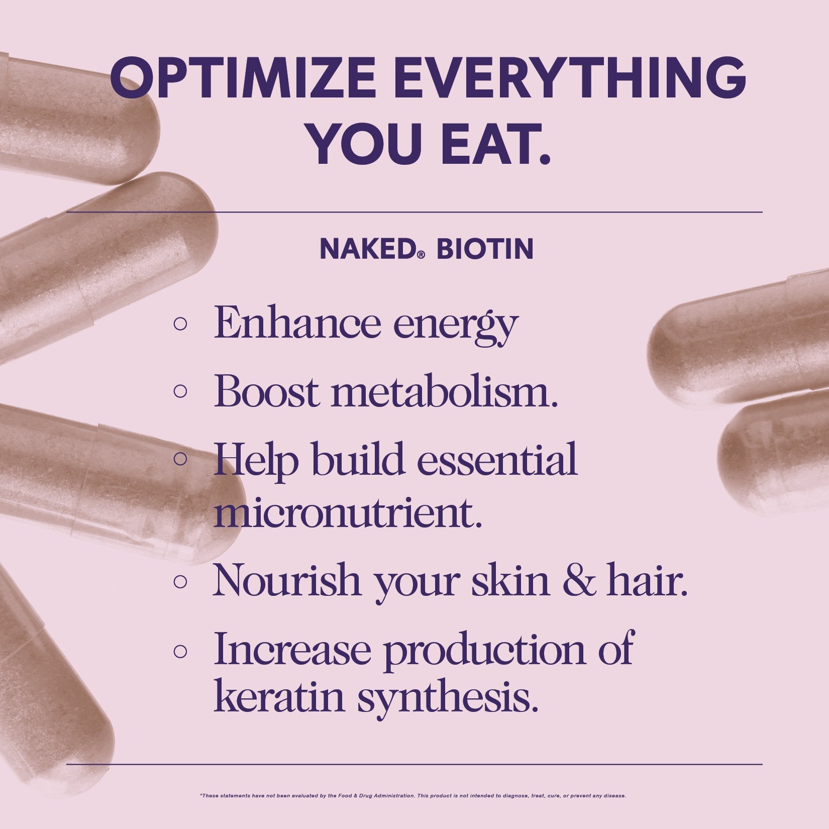 Daily Biotin Supplement - Biotin | Everyday Fitness Nutrition