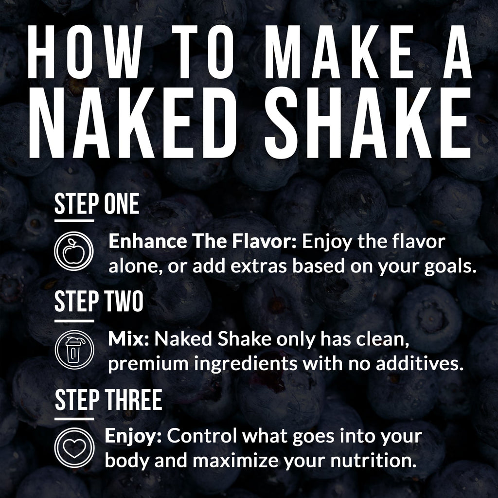 Blueberry Muffin Protein Shake - Blueberry Muffin | Everyday Fitness Nutrition