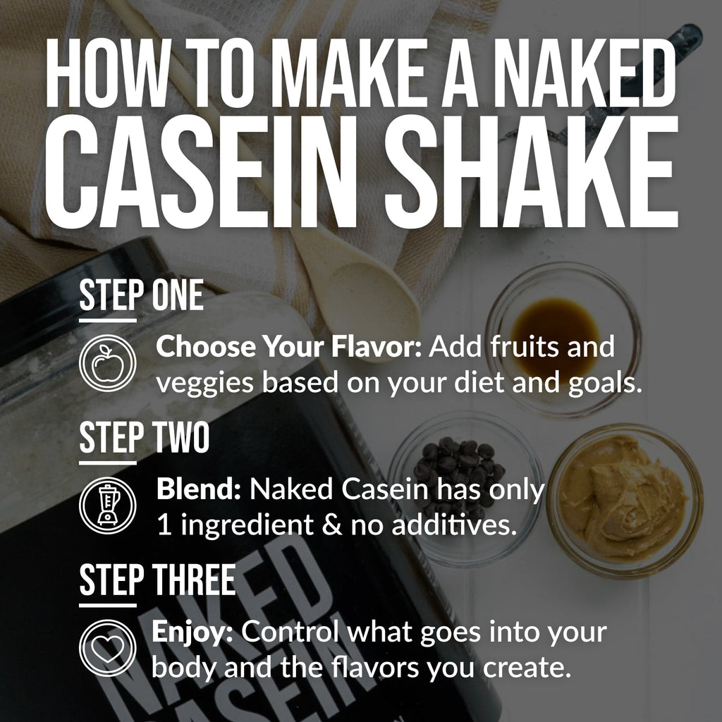 Micellar Casein Protein Powder - Unflavored | Clean Protein For Evening Use