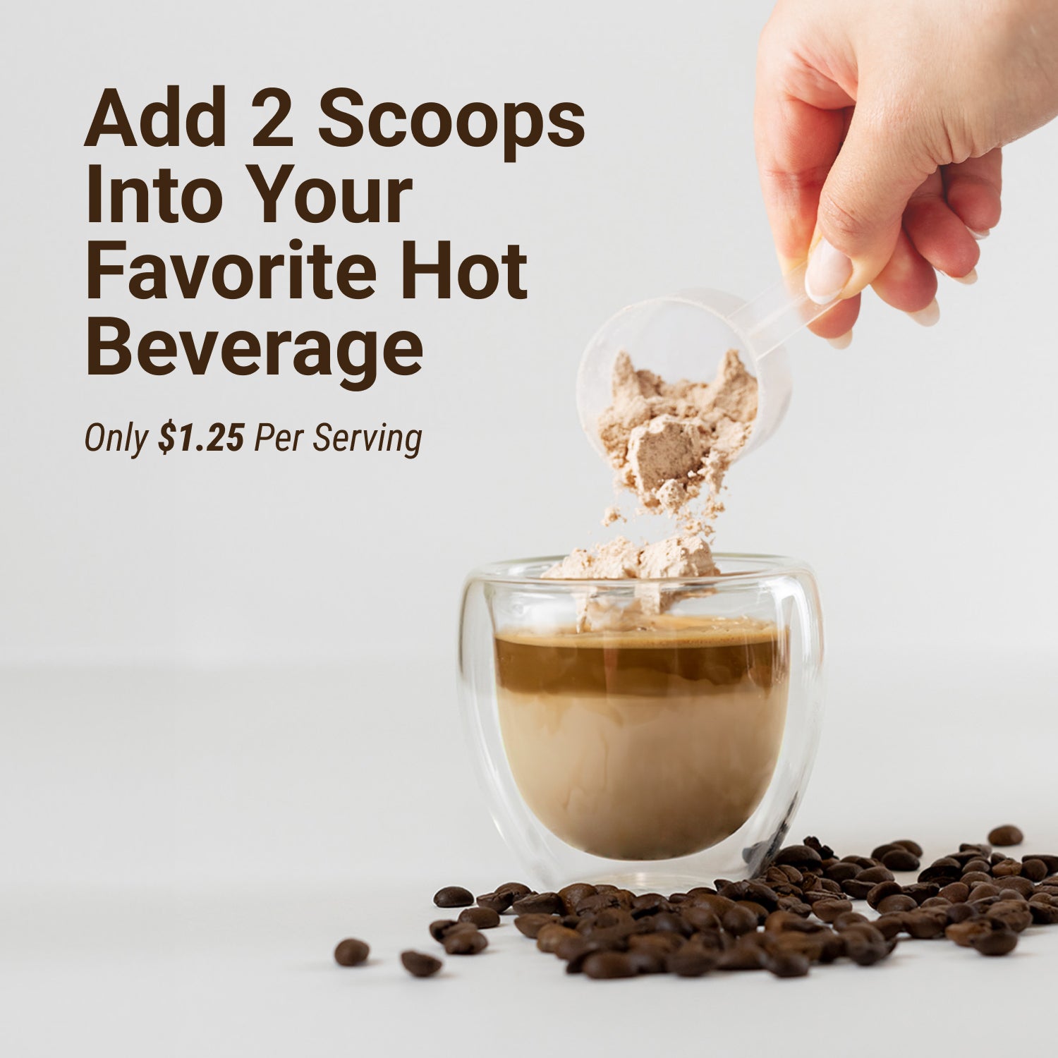 Mocha Coffee Creamer - Mocha Collagen Creamer | Everyday Wellness Protein Boost