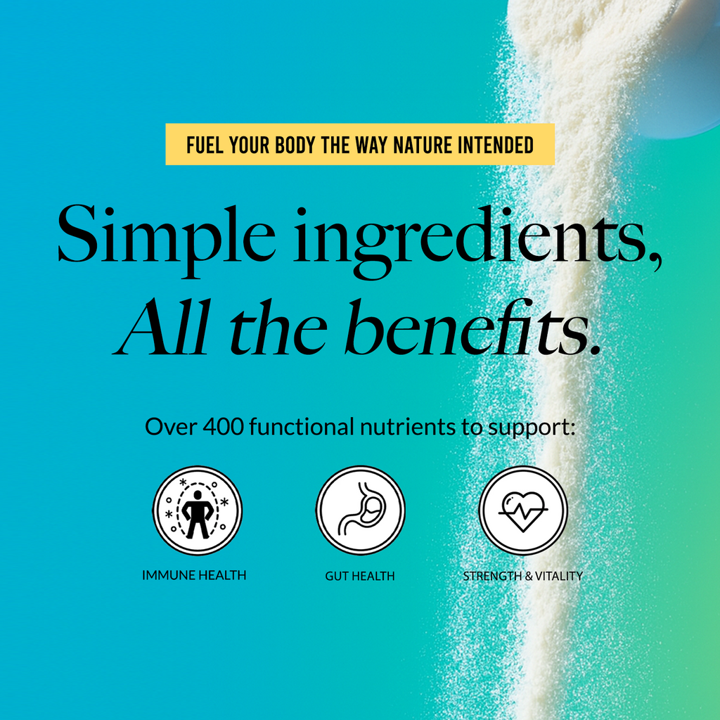 Grass-Fed Colostrum Powder - Colostrum Powder | Minimal Ingredient Daily Fuel