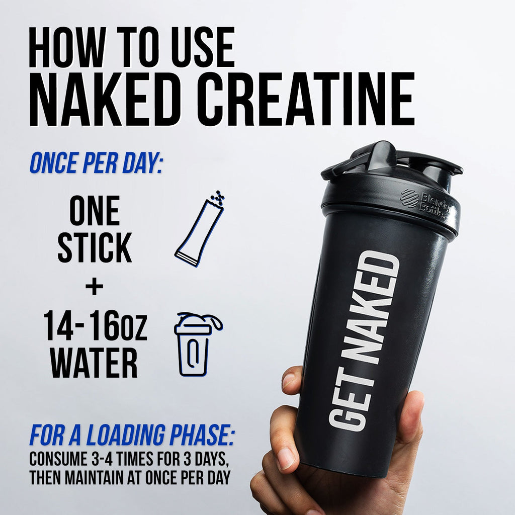 Creatine Travel Packets - Unflavored Sticks | Clean Creatine For Active Routines