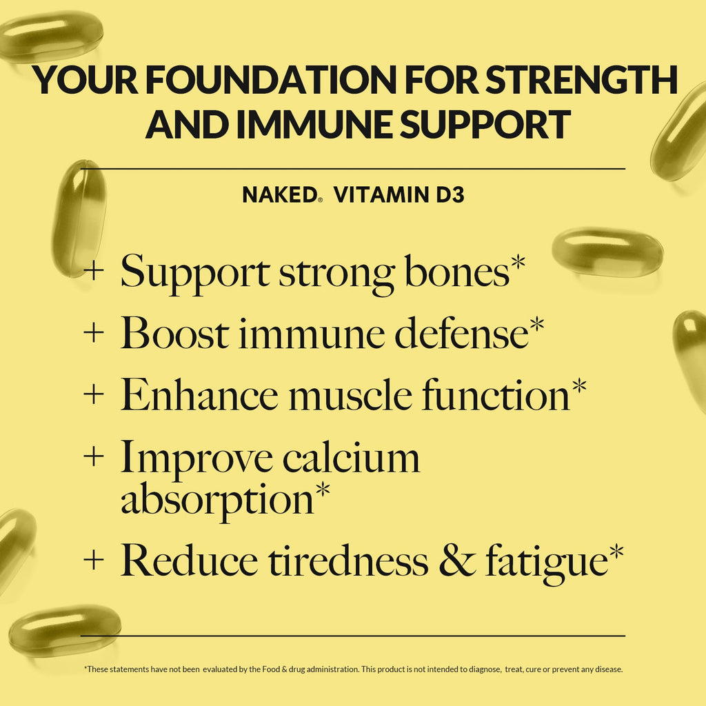 Daily Vitamin D3 Supplement - Vitamin D3 | Everyday Fitness Nutrition
