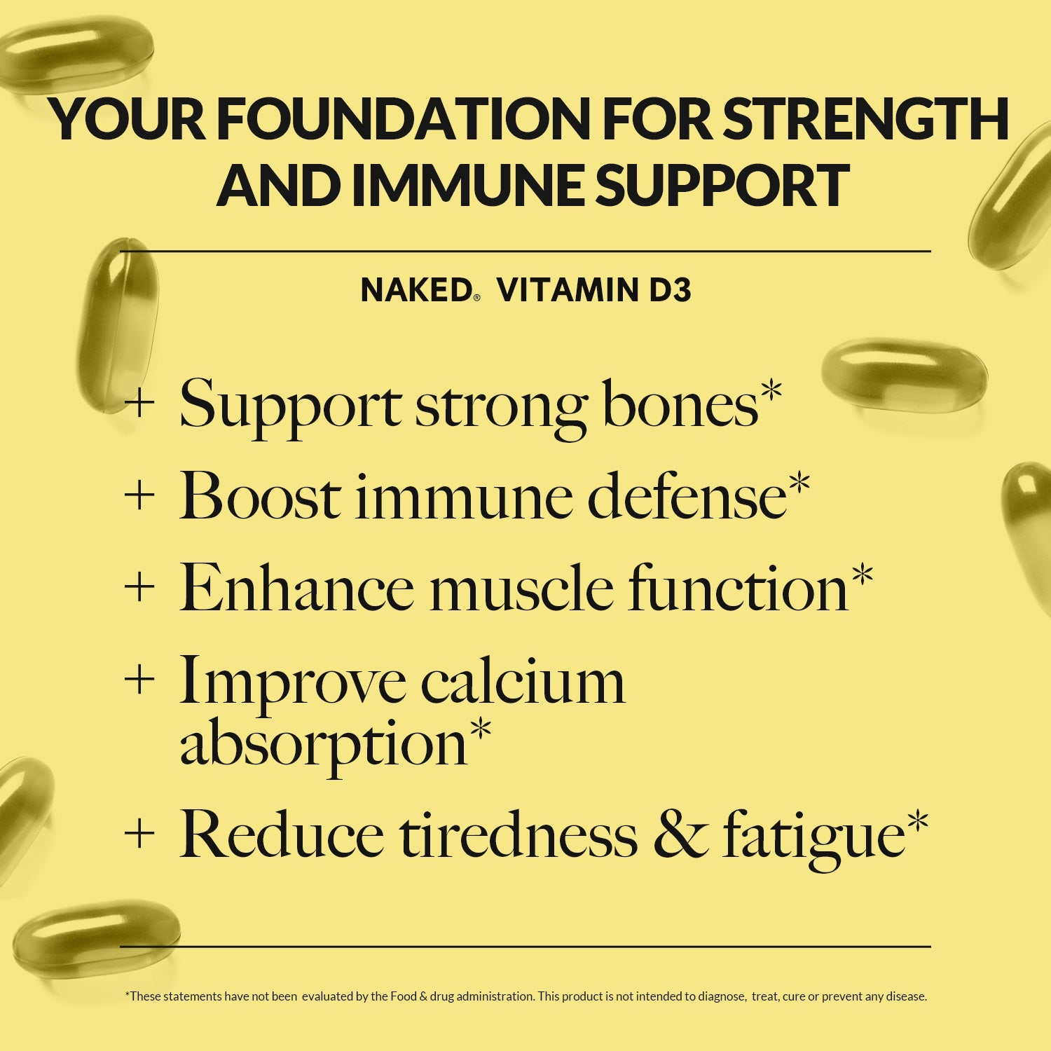 Daily Vitamin D3 Supplement - Vitamin D3 | Everyday Fitness Nutrition