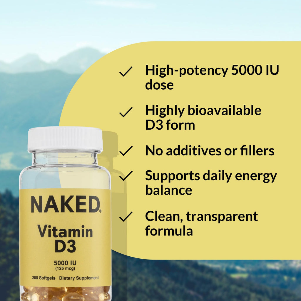 Daily Vitamin D3 Supplement - Vitamin D3 | Everyday Fitness Nutrition
