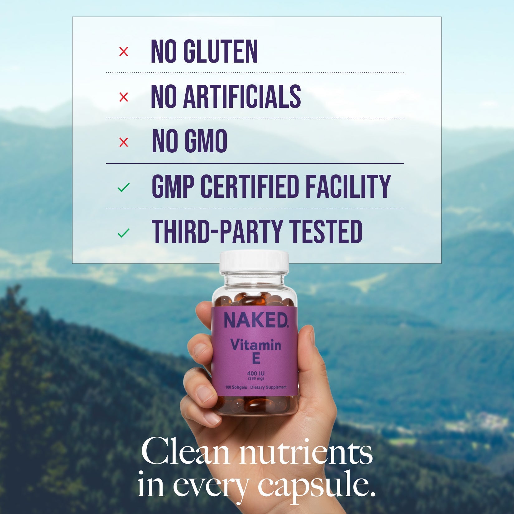 Daily Vitamin E Supplement - Vitamin E | Everyday Fitness Nutrition