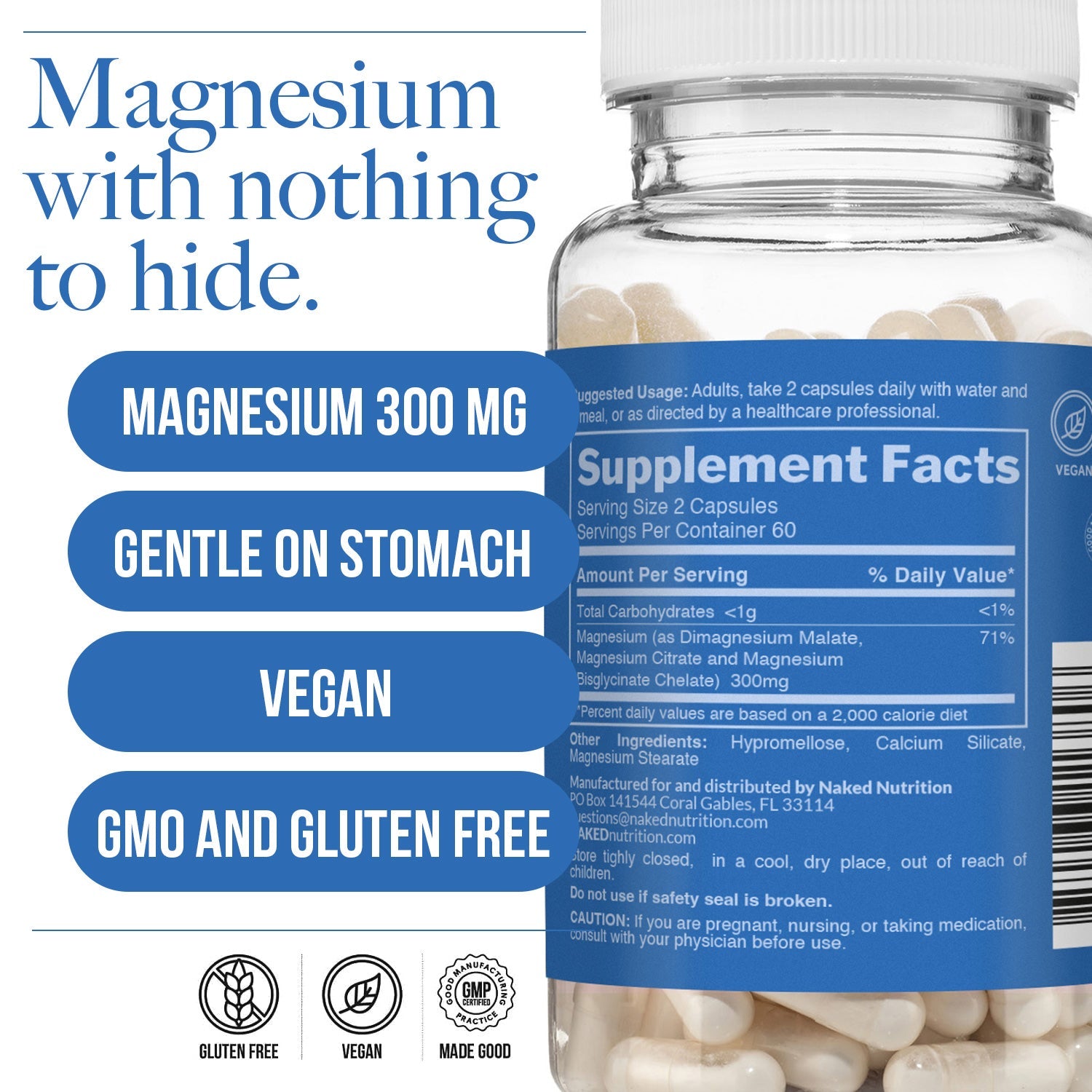 Daily Magnesium Supplement - Magnesium | Everyday Fitness Nutrition