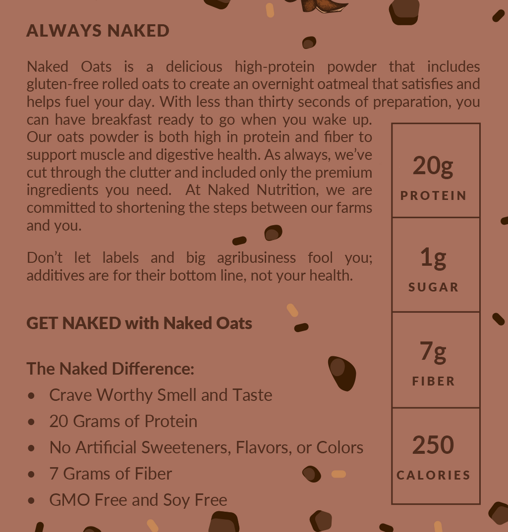Double Chocolate Protein Oats - Double Chocolate | Everyday Fitness Nutrition
