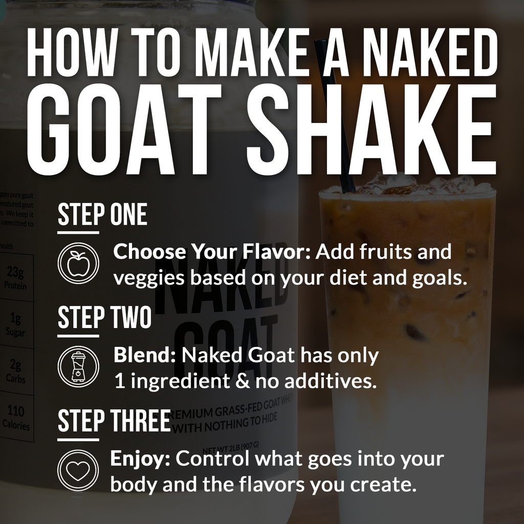 Goat Whey Protein Powder - Unflavored | Minimal Ingredient Fitness Fuel