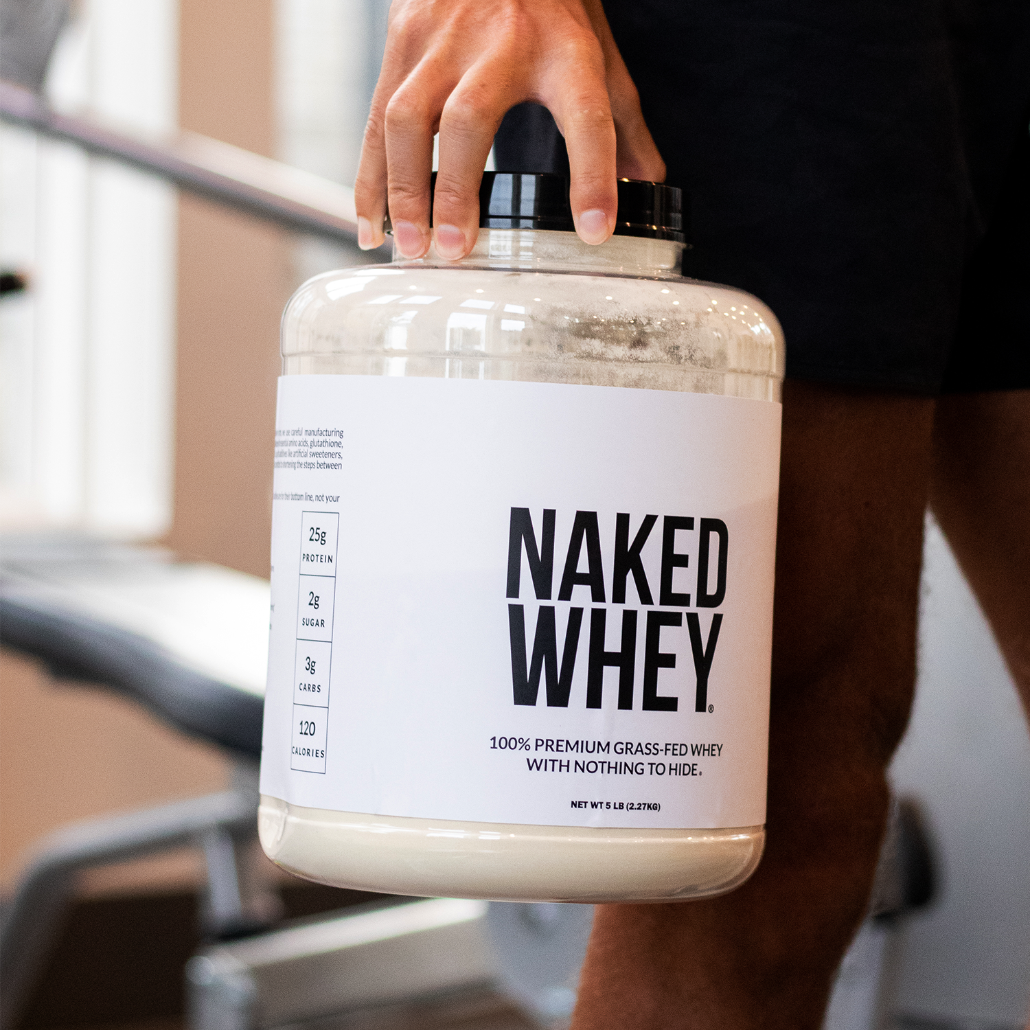 Grass Fed Whey Protein Powder - Unflavored | Minimal Ingredient Fitness Fuel