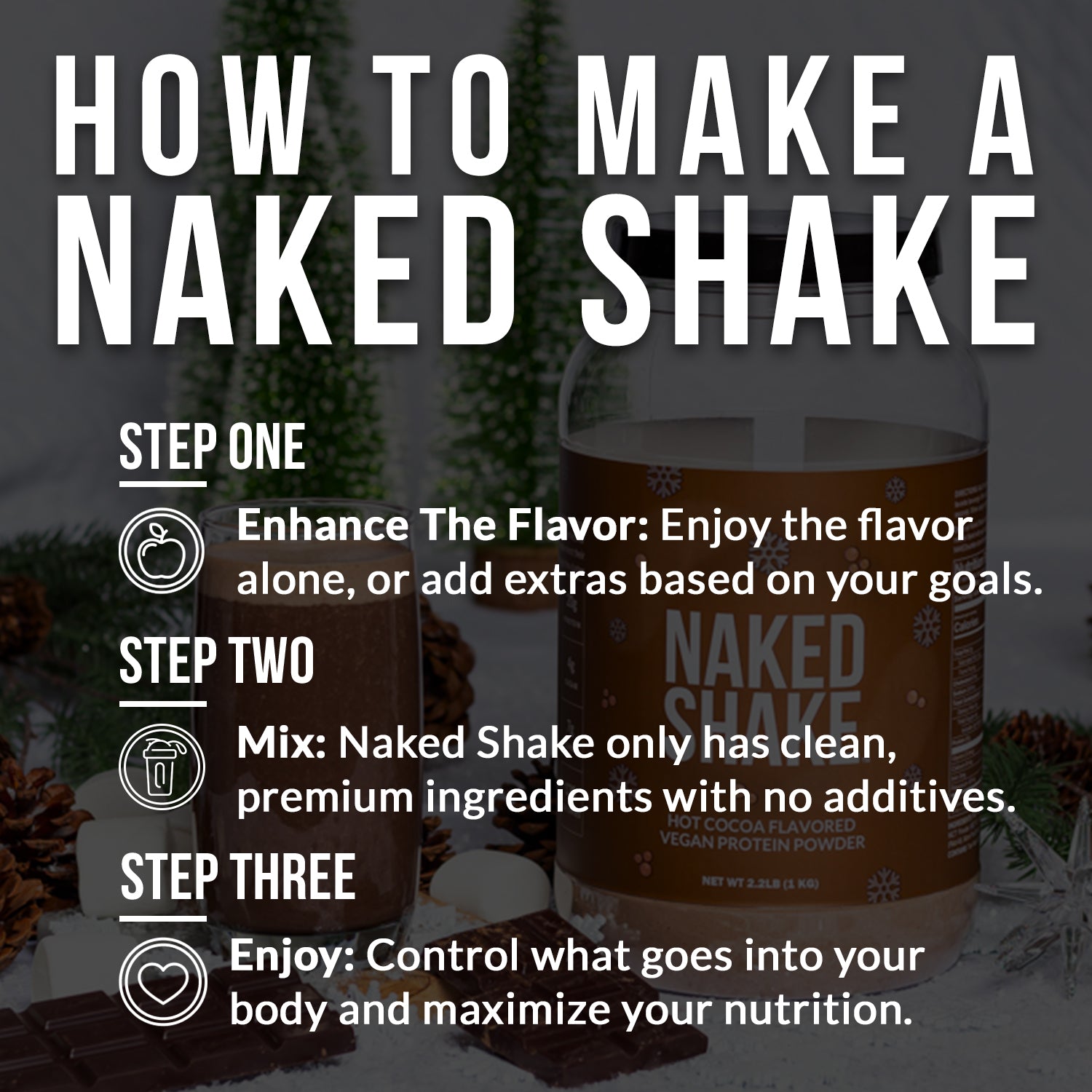 Hot Cocoa Protein Shake - Hot Cocoa | Everyday Fitness Nutrition
